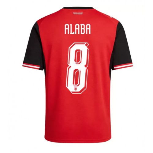 Dres Austrija David Alaba #8 Domaci za djecu SP 2026 Kratak Rukav (+ kratke hlače)